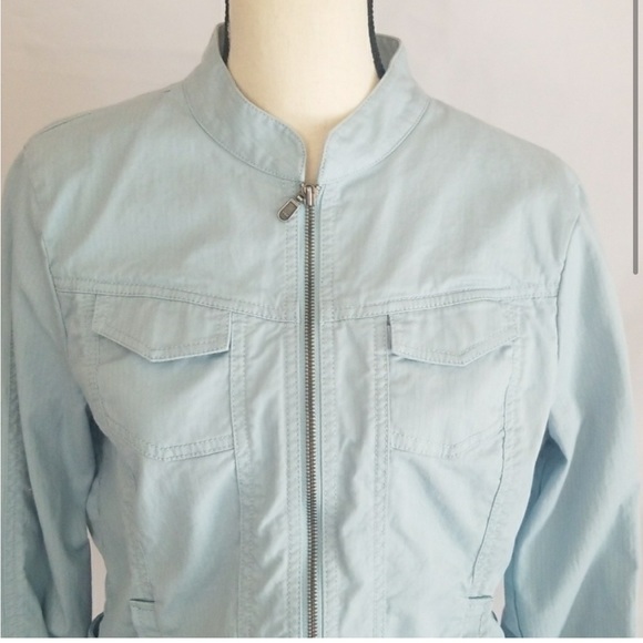 Cabi dobby stripe blue Jacket - Picture 2 of 8